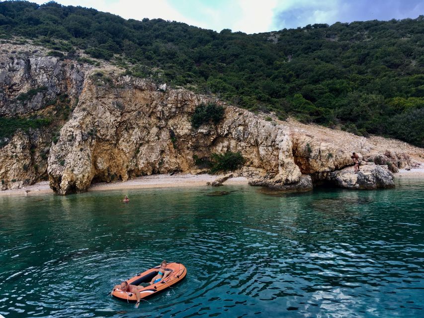 5h Plavnik Island: Swim & Snorkel with Capt. Bobo (Public) - Leaving Punat for Plavnik Island