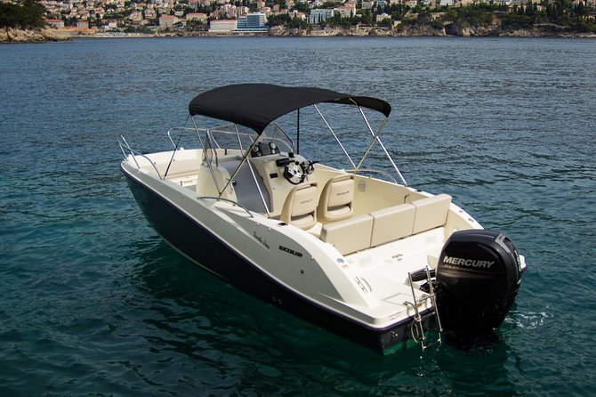 8h from Dubrovnik to the Elafiti islands with Quicksilver 675 boat - Snorkeling gear and a GoPro for time in the water