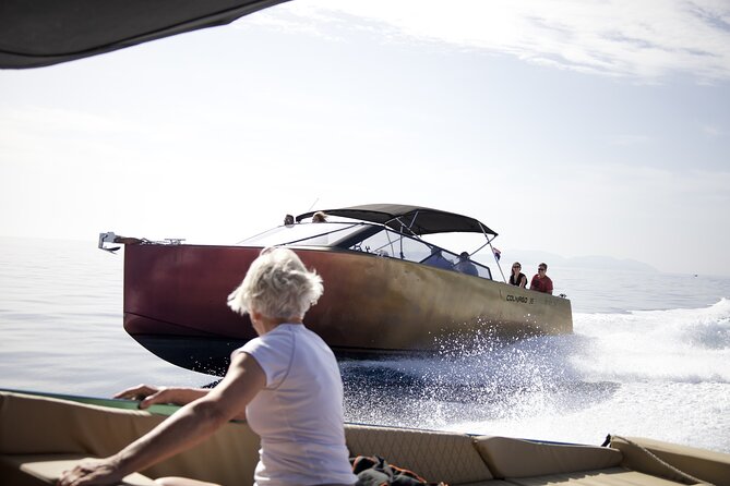 All-inclusive Gastro Blue Cave Tour from Split - Finding the boat beside the Ambasador Hotel