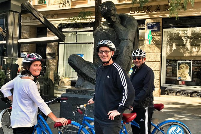 All of Zagreb Bike Tour - Tesla, yellow buildings, and the Lower Town
