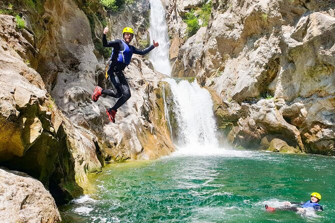 Basic Canyoning on Cetina River from Split or Zadvarje - Swimming, sliding, and scrambling through the Cetina