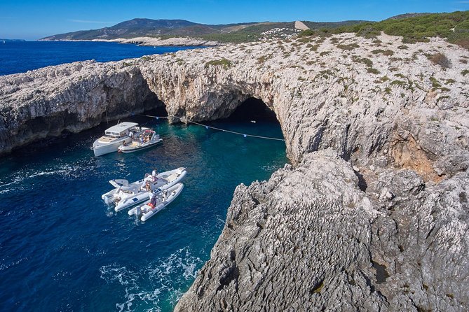 Blue Cave and Pakleni Islands group Tour from Hvar - Blue Cave on Biševo: beautiful, brief, and weather dependent