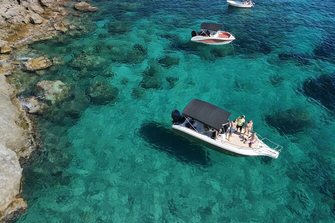 BLUE CAVE&GREEN CAVES /ŠUNJ beach Speedboat tour- WITH DRINKS - Blue and Green Caves from Dubrovnik