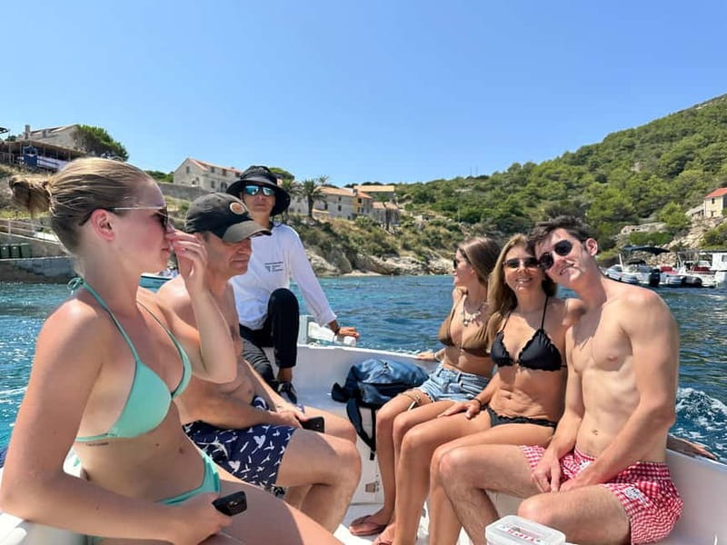 Blue Cave & Island-Hopping Tour with Snorkeling from Split - Komiža, a 45-minute taste of Vis Island