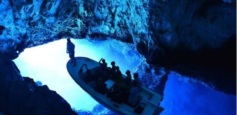 Blue Cave & Island-Hopping Tour with Snorkeling from Split - Carpe Diem Beach, a short final stop