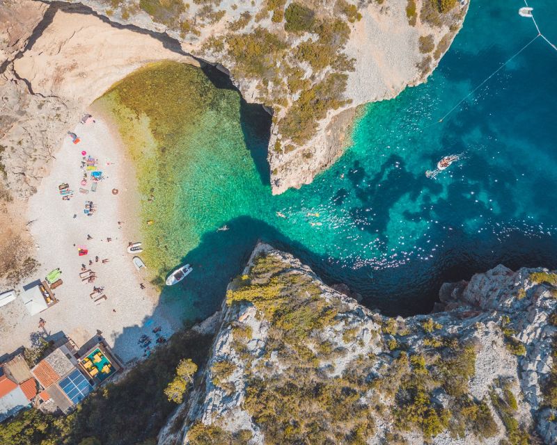 Blue Cave, Mamma Mia and 5 top destinations: From Trogir - Hvar’s lanes, harbor, and fortress