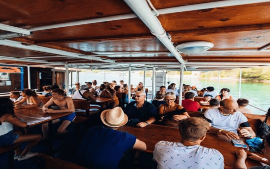 Blue Lagoon Boat Tour from Trogir with Lunch and Drinks - Two hours in the Blue Lagoon
