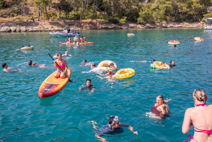 Blue Lagoon & Islands Day Cruise from Split with Lunch - Leaving Split for a day on the water