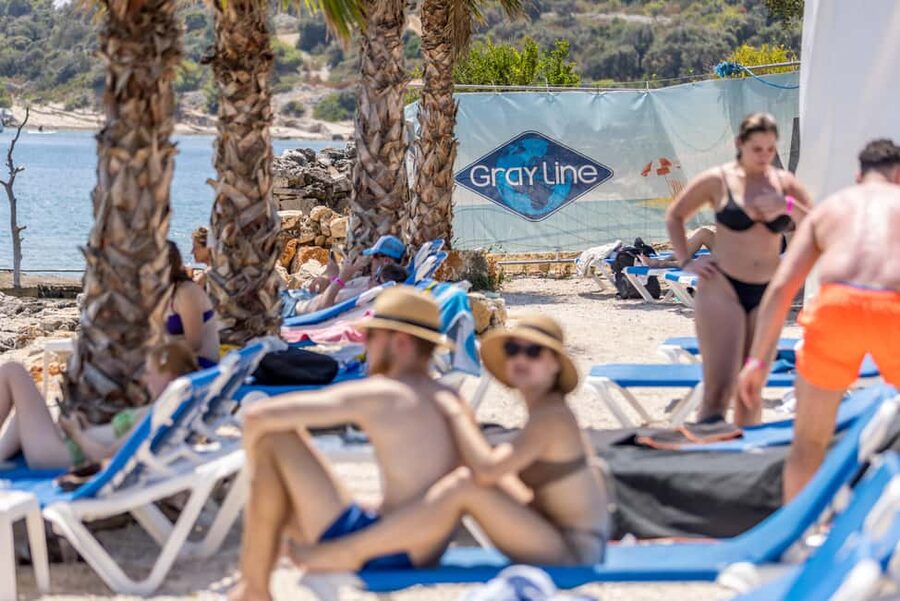Blue Lagoon & Islands Day Cruise from Split with Lunch - Drvenik and the Blue Lagoon finish