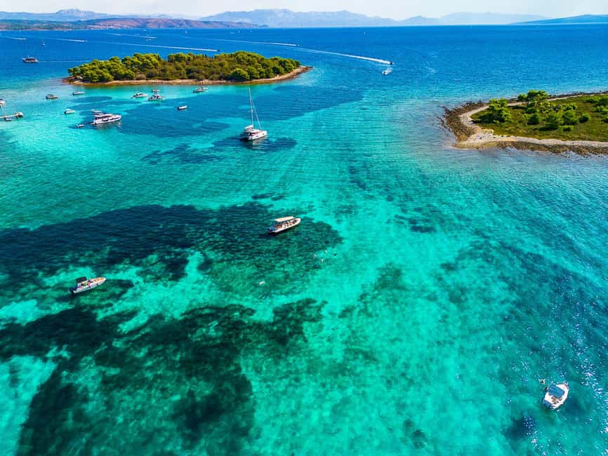 Blue Lagoon & Šolta Small-Group Boat Tour from Split - The Blue Lagoon at Veliki Drvenik