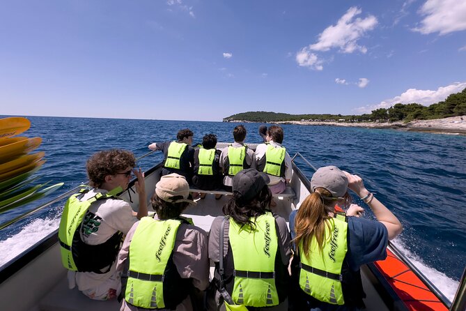 BOAT & KAYAK! Sea Adventure - Snorkeling & Cliff Jumps - Cliff jumps for those who want them