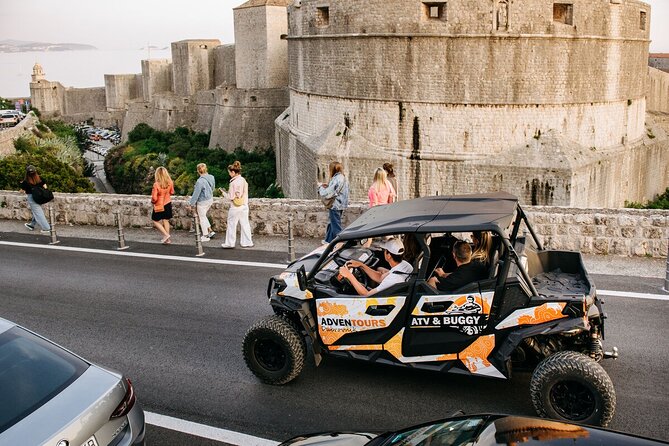 Buggy Dubrovnik Panorama Tour (Private) - The Dubrovnik walls from a higher, rougher angle