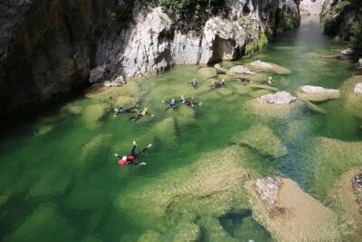 Canyoning on Cetina River Adventure from Split or Zadvarje