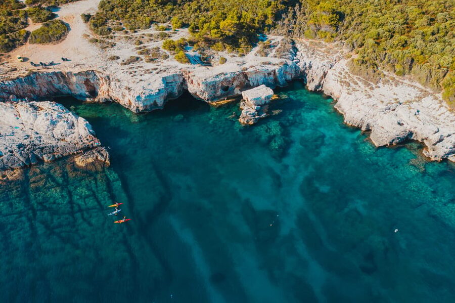 Cape Kamenjak: Cave and Safari Experience by Kayak - Lunch at Safari Bar
