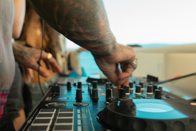Captain’s Boat Party Split–Blue Lagoon Swim Stop + Free Shots &DJ - What is included, and what costs extra