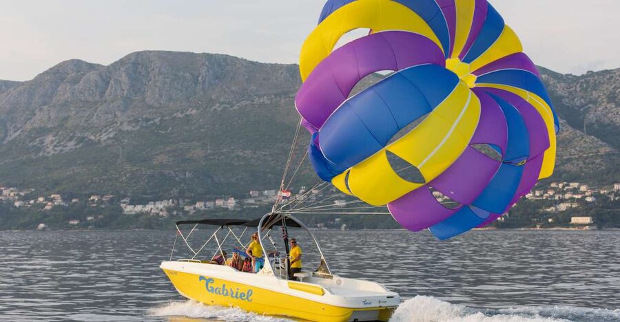 Cavtat: Parasailing - Is $94 good value?