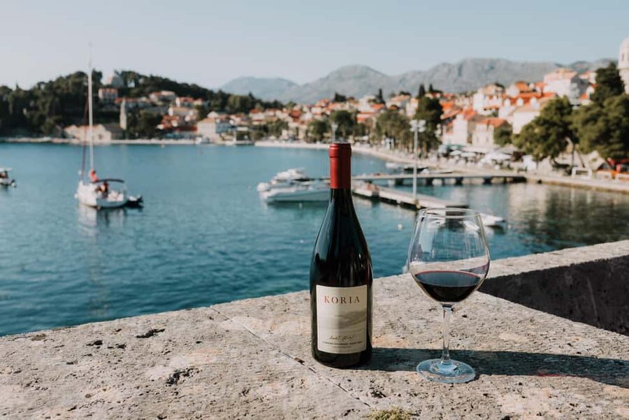 Cavtat Wine Experience: Tasting at Wine Bar Banac - Four Croatian wines in the Villa Banac setting
