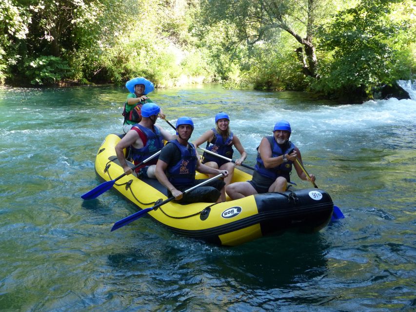 Cetina River: Rafting and Cliff Jumping Tour - The cave and rock scramble