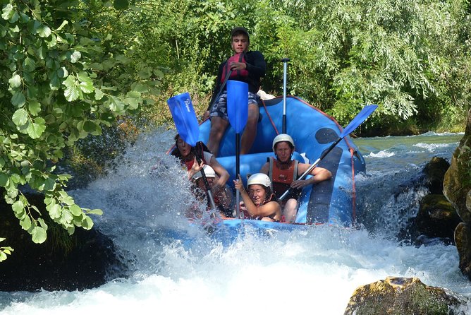 Cetina River Rafting Half-Day Trip and Optional Pickup from Split - What the three-hour route is like