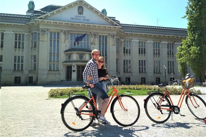 Classic Zagreb Bike Tour - The Funicular and the View Between Two Towns