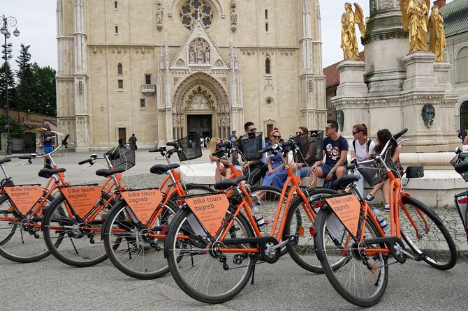 Classic Zagreb Bike Tour - Croatian National Theatre and King Tomislav Square
