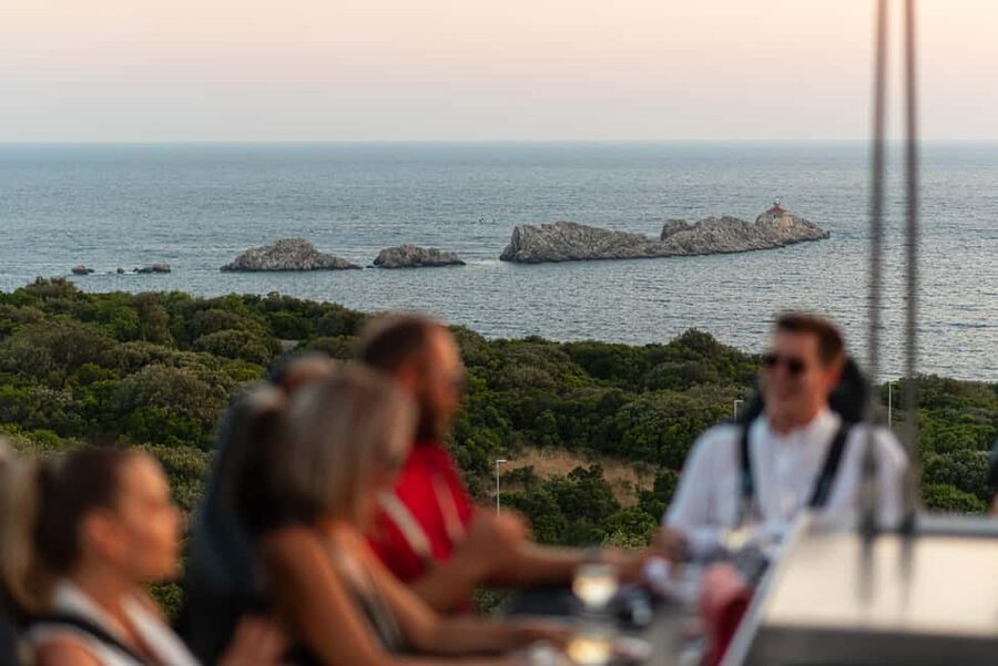 Dinner in the Sky Dubrovnik - Captain Mario, the chefs, and the mood onboard