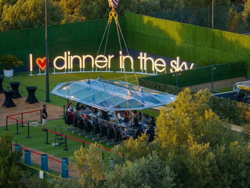Dinner in the Sky Dubrovnik - Why sunset is worth considering