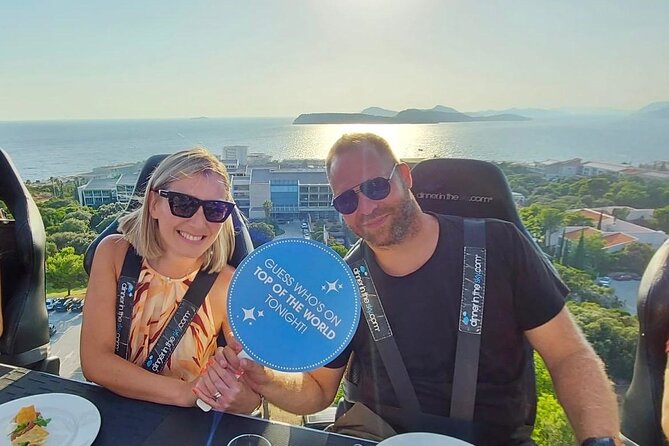 Dinner in the Sky Dubrovnik - Dine 50m above ground - Safety, comfort, and the fear factor