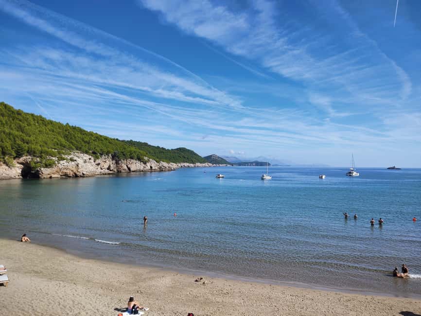 Dubrovnik: 3 Island Boat Tour with Lunch and Guide - Koločep is the best stop for clear water