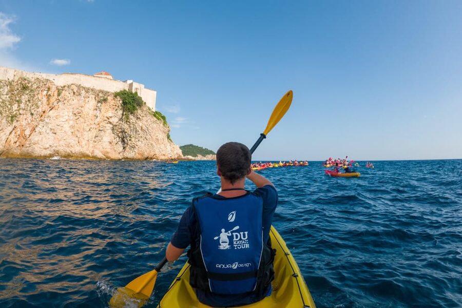 Dubrovnik: Afternoon Kayaking and Snorkeling Tour - Betina Cave is the swimming stop