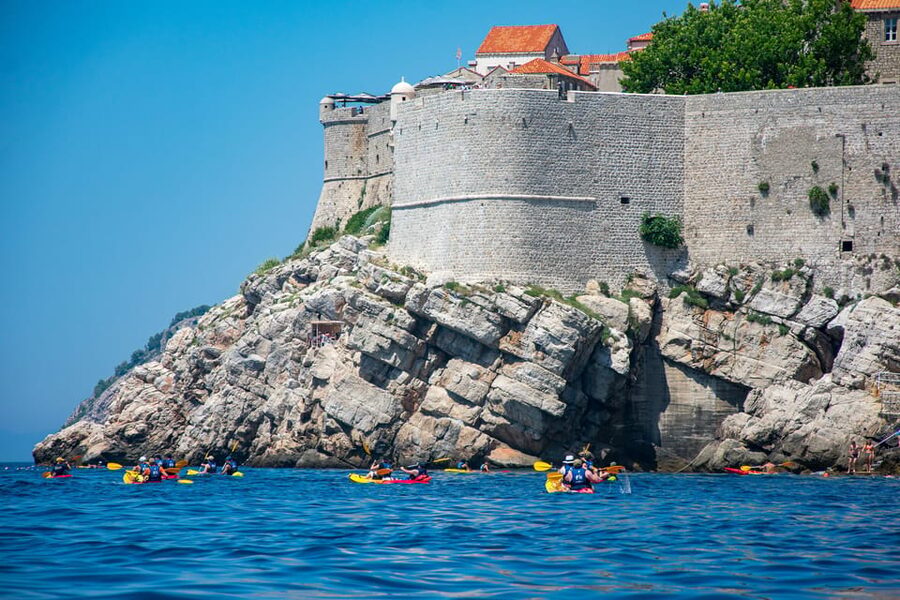 Dubrovnik: Afternoon Kayaking and Snorkeling Tour - The return paddle gives you a second view