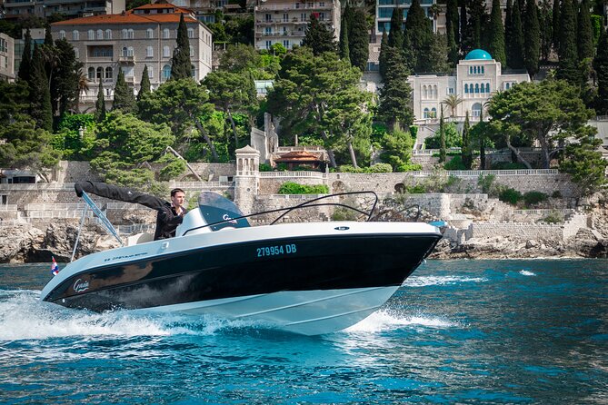 Dubrovnik:Blue cave and sandy beach Sunj with a private speedboat - Is $386.05 good value for six people?