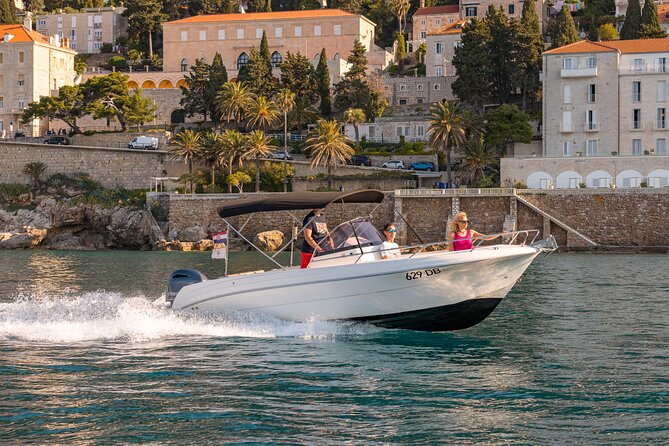 Dubrovnik boat mixed fun tour - Koločep, the first island stop