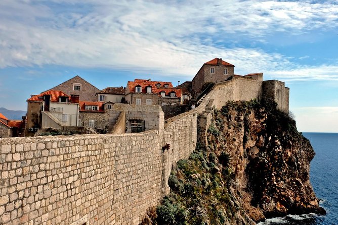 Dubrovnik City Walls Tour for Early Birds or Sunset Chasers - Climbing toward Minceta Fortress