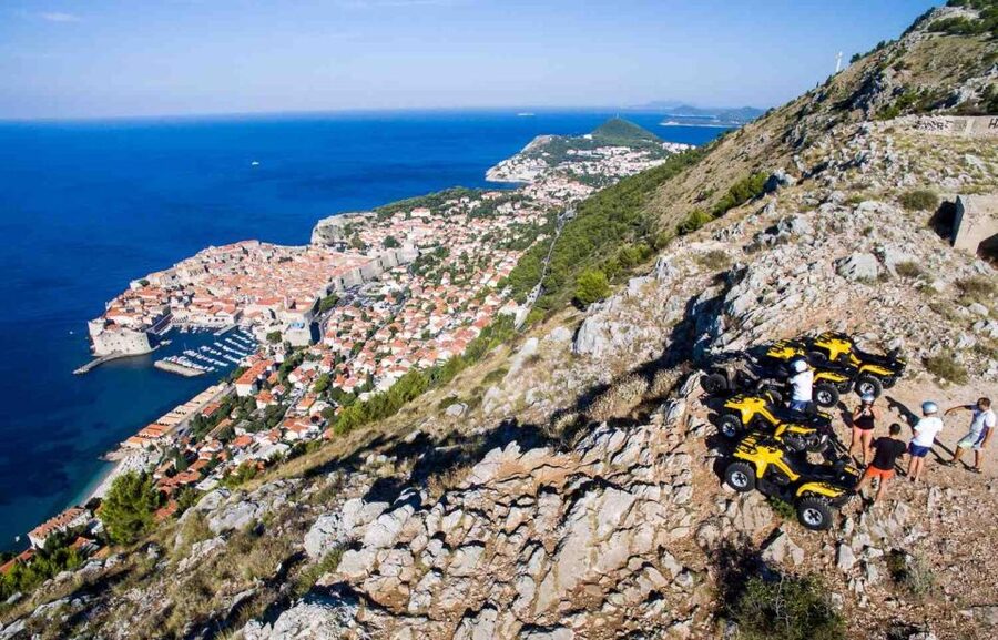 Dubrovnik: Countryside Guided ATV Tour & Tavern Refreshments - A tavern stop with a local snack