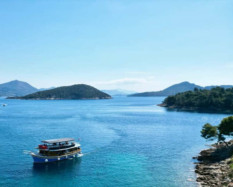 Dubrovnik: Elaphite Islands Cruise with Lunch and Drinks - Šipan: a quieter, shorter island visit