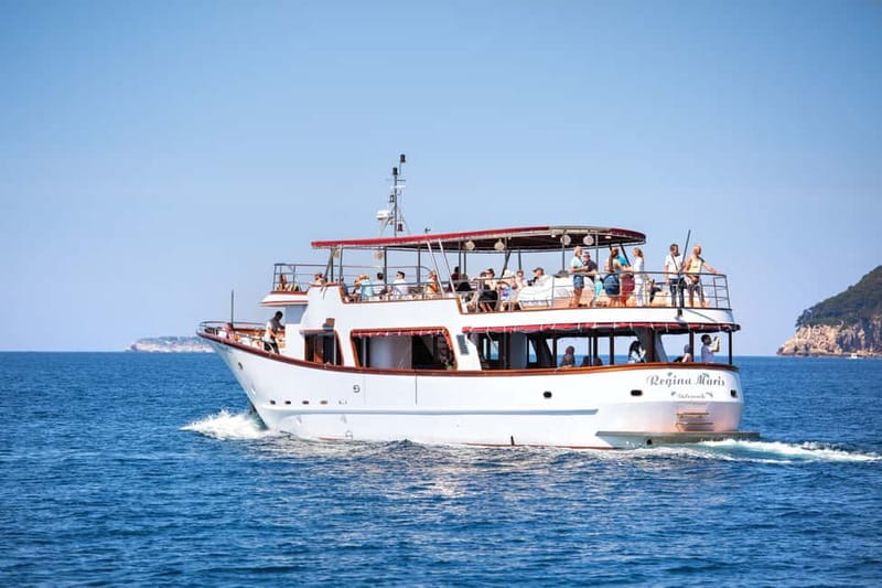 Dubrovnik: Elaphiti Islands Tour by Regina Maris with Lunch - Koločep: Your First Hour for Swimming and Fresh Air