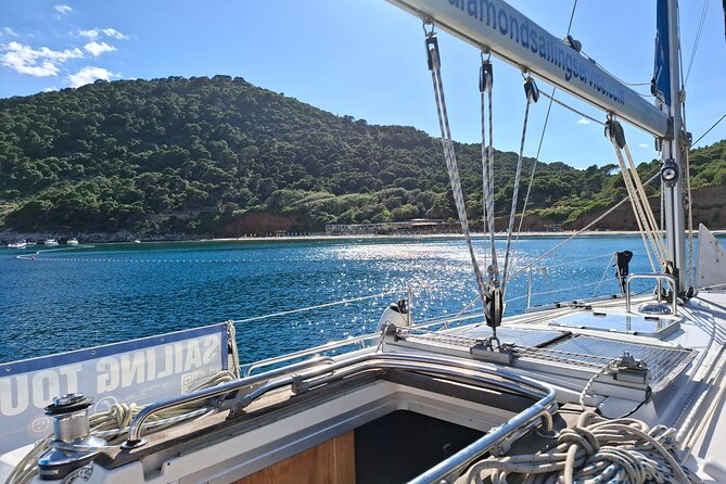 Dubrovnik : Full Day Group Sail Boat Tour to Elaphiti & Blue Cave - Koločep: your first long swim stop