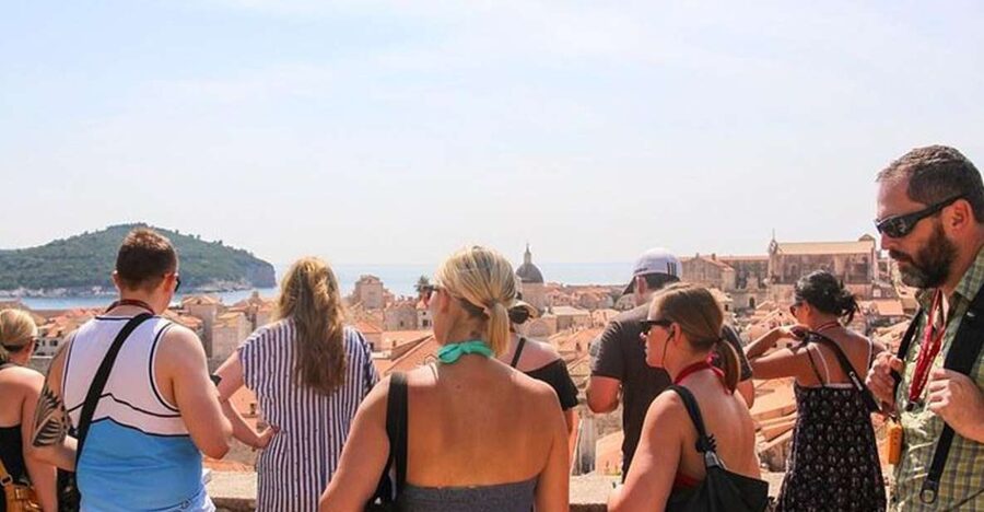 Dubrovnik: Game of Thrones and City Walls Walking Tour - Lovrijenac Fortress and the view over Blackwater Bay