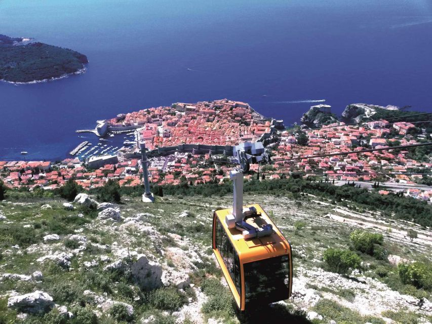 Dubrovnik: Group Sightseeing Tour with Stunning Views - Mount Srđ and the view over the Old Town