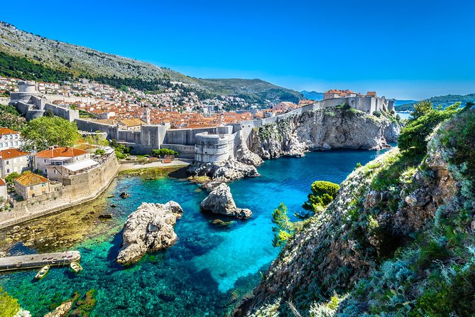 Dubrovnik Guided Group Tour with Ston Oyster tasting from Split & Trogir - Walking into Dubrovnik’s Old Town