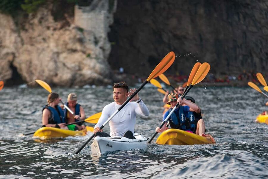 Dubrovnik: Guided Sea Kayaking and Snorkeling Tour - Starting at Pile Bay with a clear safety briefing