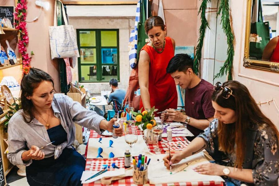 Dubrovnik: Local Wine, Dine and Design Workshop - A creative evening inside Dubrovnik’s Old Town