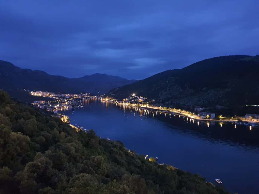 Dubrovnik Night Drive: Lights of the Adriatic - The 200-Year-Old Fortress at Mount Srd