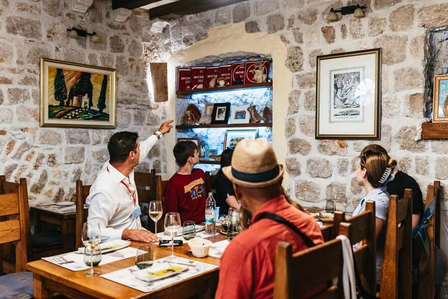 Dubrovnik: Old Town Food Tour - Pasta and black risotto bring the meal together