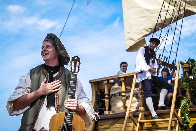 Dubrovnik Panoramic Cruise on a Wooden Galleon with a Live Show - The Tirena and its old-world character
