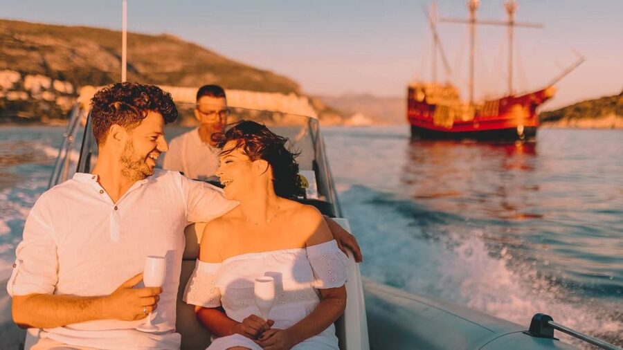 Dubrovnik: Private Boat Cruise at Sunset with Champagne - The quietest part of the evening