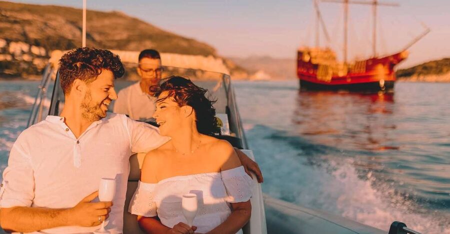 Dubrovnik: Private Boat Cruise at Sunset with Champagne - Meeting the boat at the Old Town Port