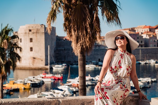 Dubrovnik Private Photoshoot with Local Professional Photographer - West Harbour for open views and changing scenery