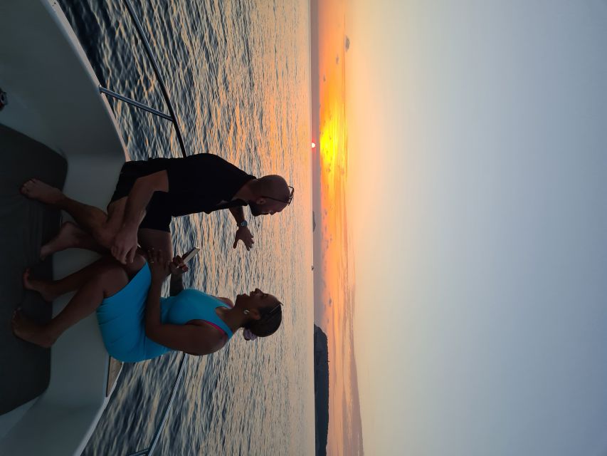Dubrovnik: Private Sunset on the Sea Cruise with Wine - The offshore pause with Croatian wine